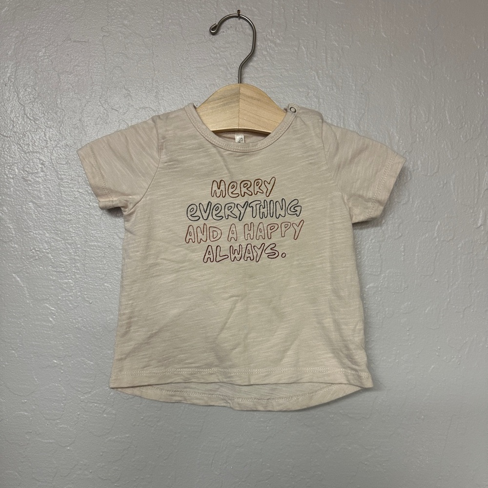 $18 ADD ON rylee + cru holiday tee 6-12M Zara Little Co. Mini Boden‎ Baby Gap